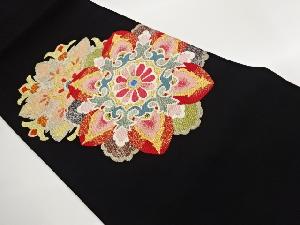 綴れ華紋模様織出し名古屋帯